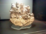 A chunk of pyrite