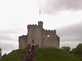 The keep in Cardiff Castle