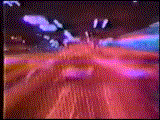 Mote: Speeding down a very colorful analog distorted highway