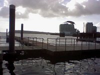 A shot of the boardwalk