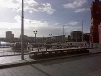 The Bay from the Senedd building steps