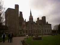 Exterior of the main lodgings