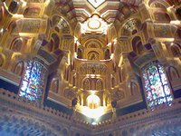 Fancyass vaulted ceiling