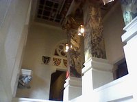 Some neat decorative things looking up