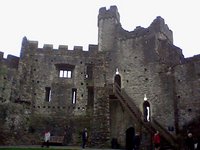 Inside the keep