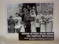Wedding Between Welsh Woman and American Serviceman