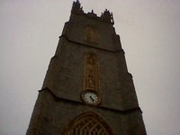 The church's tower