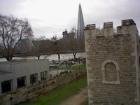 A view of the Tower of London grounds