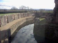 Another angle of the moat