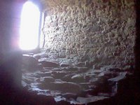Light through one of the tunnel windows