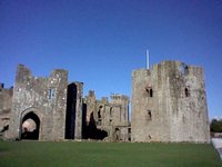 Another view of the castle from the exterior green