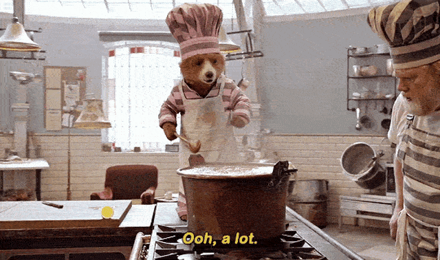 Paddington and the meanest guy in prison make dinner together