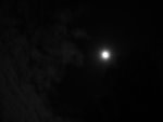 The supermoon from last night, taken with the Canon Powershot A20