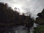 The river out behind a hot dog place in New Jersey