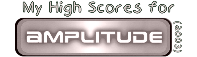 My High Scores for Amplitude (2003)